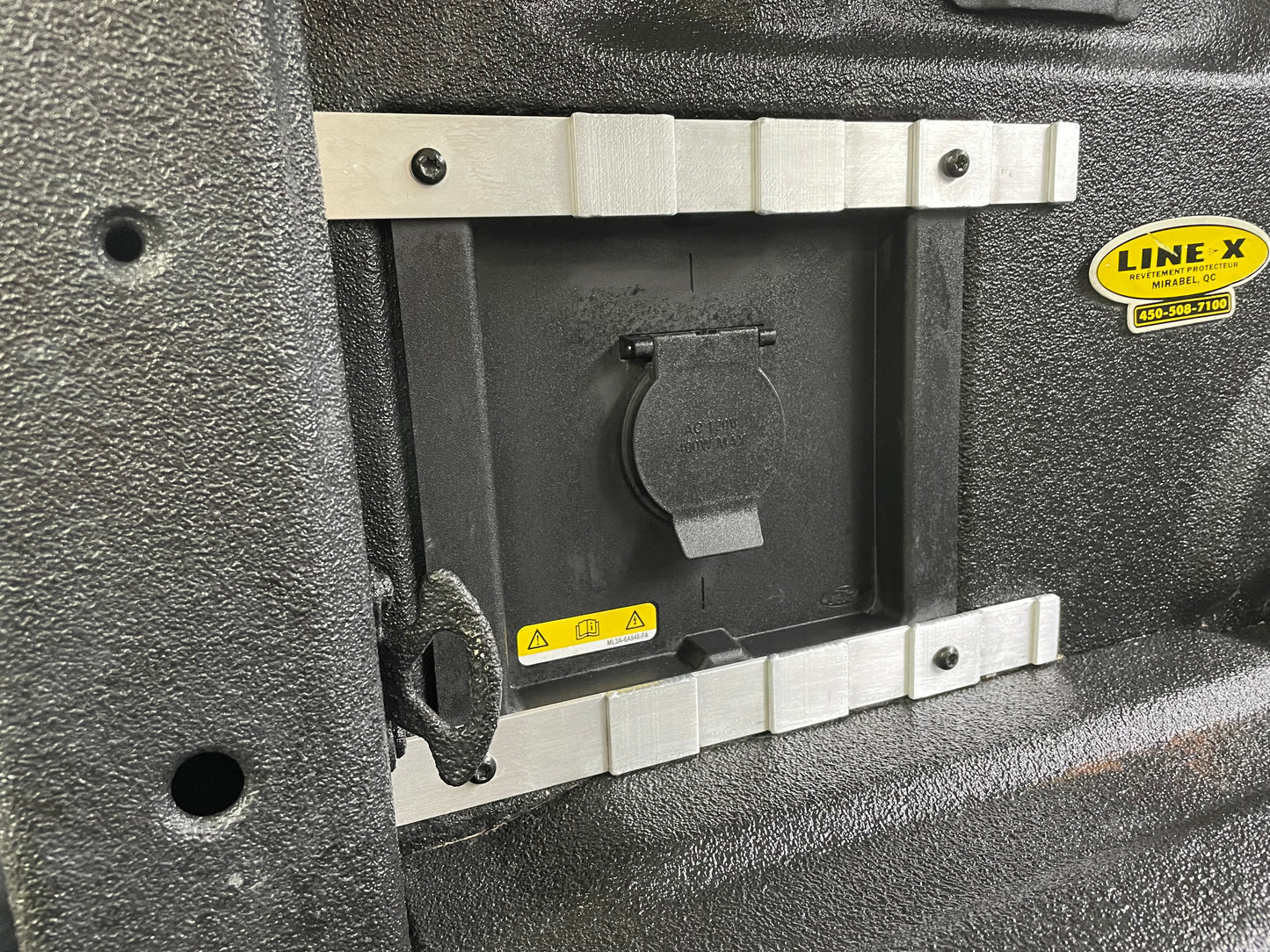 Ford Pro Power Onboard PowerBoost Lightning f-150 tbd adapter plate