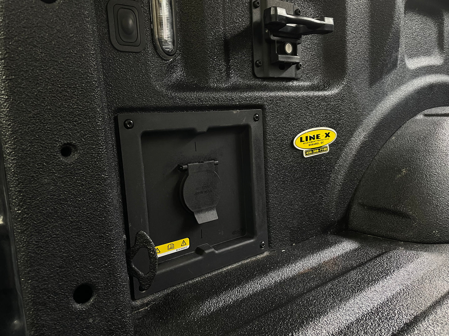 Ford Pro Power Onboard PowerBoost Lightning f-150 tbd adapter plate